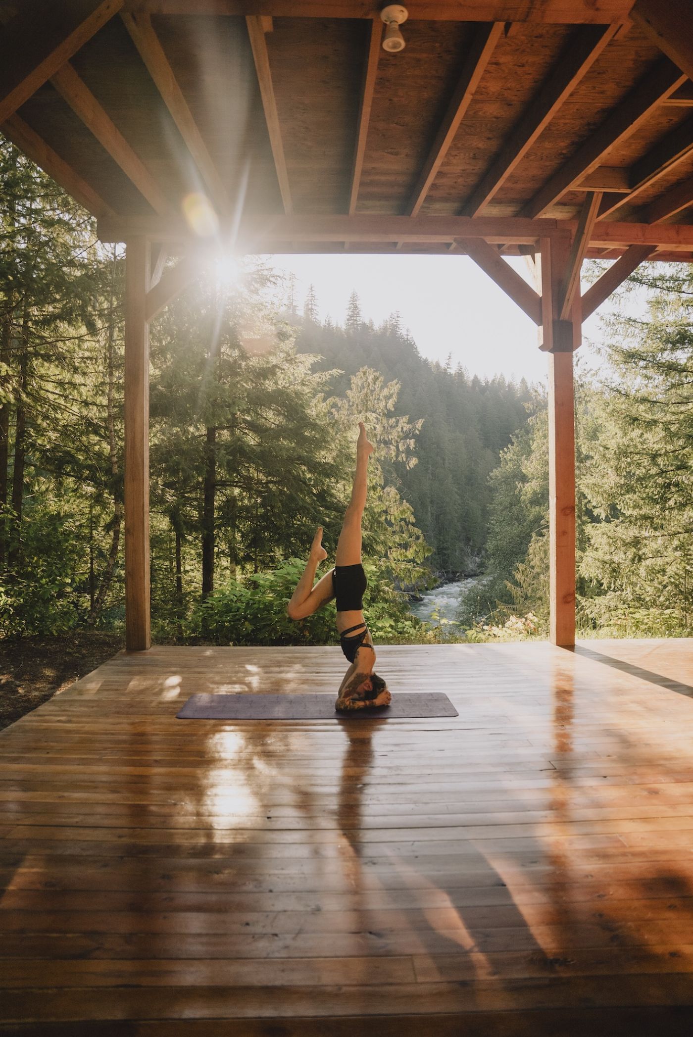 Wilderness Yoga Retreats near Vancouver BC