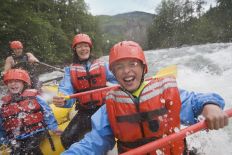 Family rafting