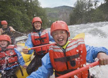 The Fogelman Family Rafting